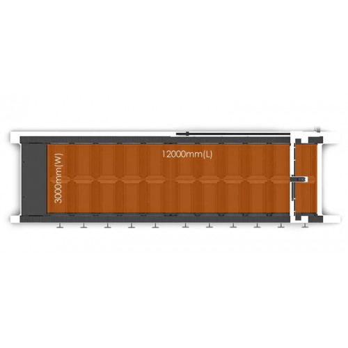 Оптоволоконный лазерный станок для резки металла SK-L30160