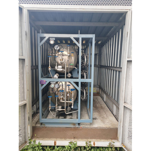 Сборка из горизонтальных криоцилиндров ГХК-1.0