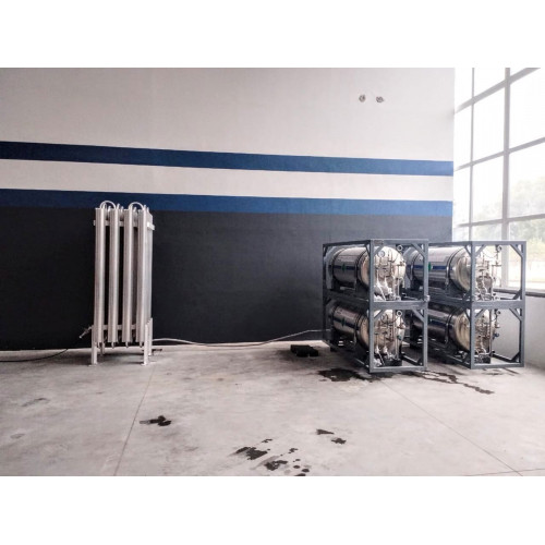 Сборка из горизонтальных криоцилиндров ГХК-2.0