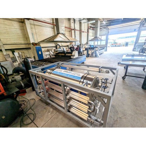 Горизонтальный криобак ГХК-0,5-1,6-30(60)