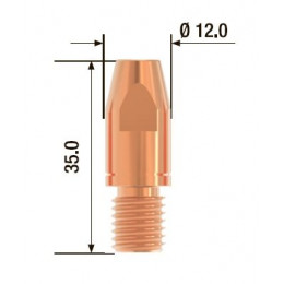 FUBAG Контактный наконечник M10х35 мм CuCrZr D=1.2 мм (25 шт.)