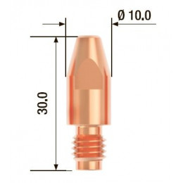 FUBAG Контактный наконечник M8х30 мм ECU D=2.0 мм  (25 шт.)