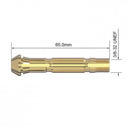 Цанга стандартная горелки PARKER T3/T5W (d=2.0 мм)