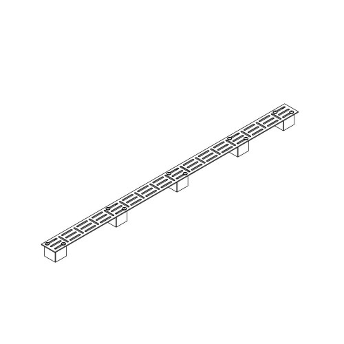 Рейка КЕДР 3D для СК-7 (1.5 м, 5 отключаемых магнита)