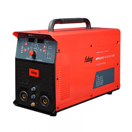 Аппарат аргонодуговой FUBAG INTIG 400 T W AC/DC PULSE (горелка FB TIG 450W 4м, переходник 5pin, БЖО Cool 70, тележка)