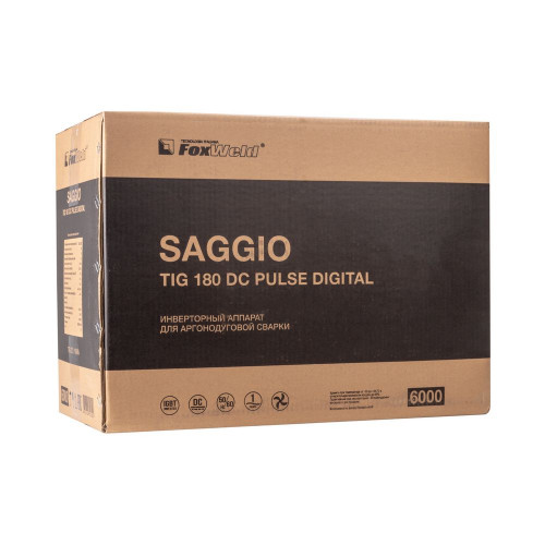 Аргонодуговой аппарат FoxWeld SAGGIO TIG 180 DC Pulse Digital