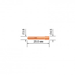 Цанга горелки Parker SGT 9/20/20S/125M/250M/225F/150F/200F (d=0.5х25 мм, упаковка 25 шт.)