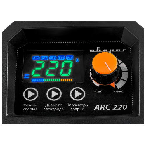 Сварочный инвертор Сварог ARC 220 REAL SMART (Z28403) (синергетика ММА)