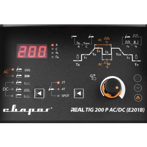 Аргонодуговой аппарат Сварог REAL TIG 200 P AC/DC (E201B) (аттестация НАКС)