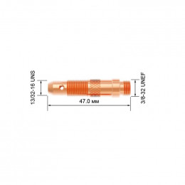 Держатель цанги Parker (d=0.5x47.0 мм, 13/32-16 UNS / 3/8-32 UNEF, упаковка 5 шт.)