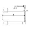 Верхнее прямое плечо TECNA 4756 (408 мм, тип A, короткий электрод, для 3327)