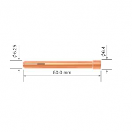 Цанга зажимная для горелки PARKER DGT/SGT/SGTCW 18/18SC/125M/250M/225F (4.0x50.0мм)