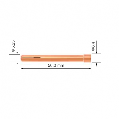 Цанга зажимная для горелки PARKER DGT/SGT/SGTCW 18/18SC/125M/250M/225F (4.0x50.0мм)