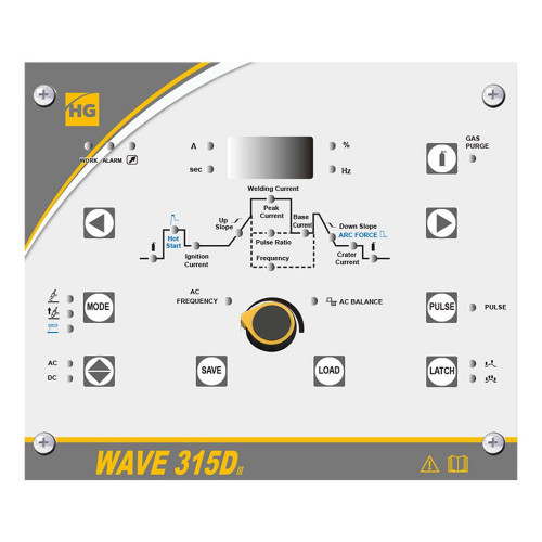 Аргонодуговой аппарат HUGONG WAVE 315D III AC/DC (с БЖО и тележкой)