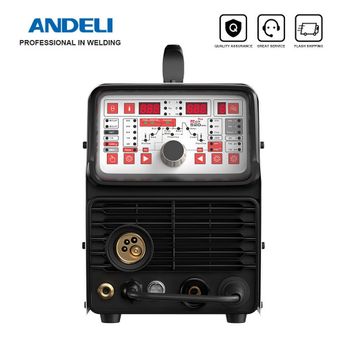 Многофункциональный сварочный аппарат ANDELI MCT-520 DPL PRO 6 в 1 (MIG/MMA, TIG, PULSE, CUT, COLD, MIG Aluminium pulse)