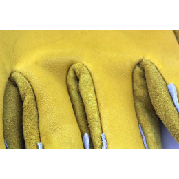 Краги сварочные FoxWeld "Защита" (спилковые, водоотталкивающие)