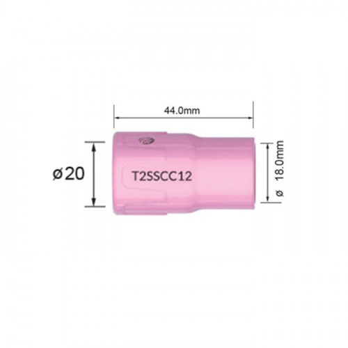 Сопло керамическое PARKER Super Series №12 для T2/T3W/T4W (d=20.0x44 мм, упаковка 5 шт.)