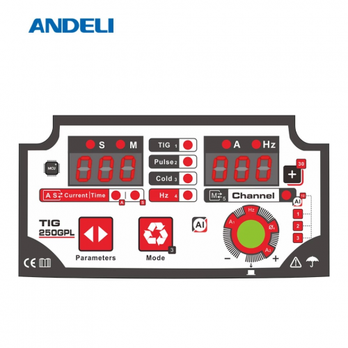 Аргонодуговой аппарат ANDELI TIG-250GPL (Cold Tig, Pulse)