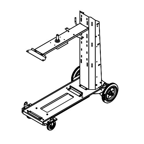 Тележка транспортная EVOSPARK стандартная MIG под баллон