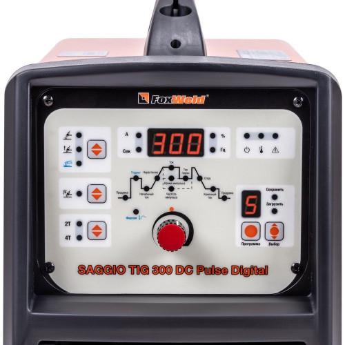 Аргонодуговой аппарат FoxWeld SAGGIO TIG 300 DC Pulse Digital