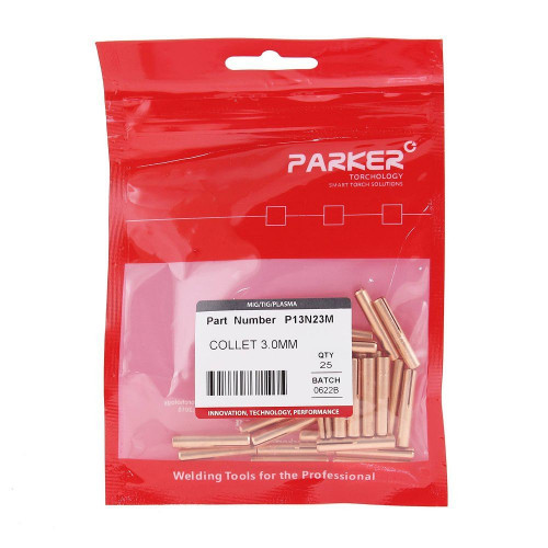 Цанга горелки Parker SGT 9/20/20S/125M/250M/225F/150F/200F (d=3.0x25 мм, упаковка 25 шт.)