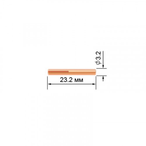 Цанга для газ.линзы горелки Parker SGT 24W/225F/150F/200F (d=2.4х23.2 мм, упаковка 25 шт.)