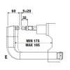 Изогнутое нижнее плечо TECNA 4883 (для 3323, тип E)