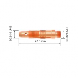 Корпус цанги для горелки PARKER SGT 17/18/26 (d=4.0мм)