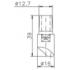 Электрод Tecna 3721 (ж/о)