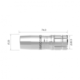 Сопло газовое для горелки PARKER M6OSW (d=16.0 мм, коническое, медь, под AL)