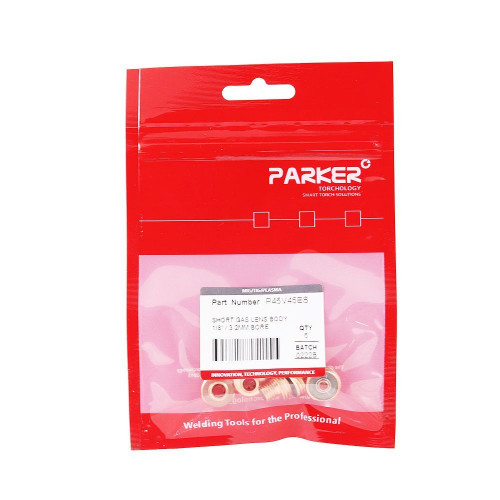 Держатель цанги Parker (d=3.2x10.4 мм, 9/16"-18 UNF/5/16"-24 UNF, короткая газ.линза, упаковка 5 шт.)